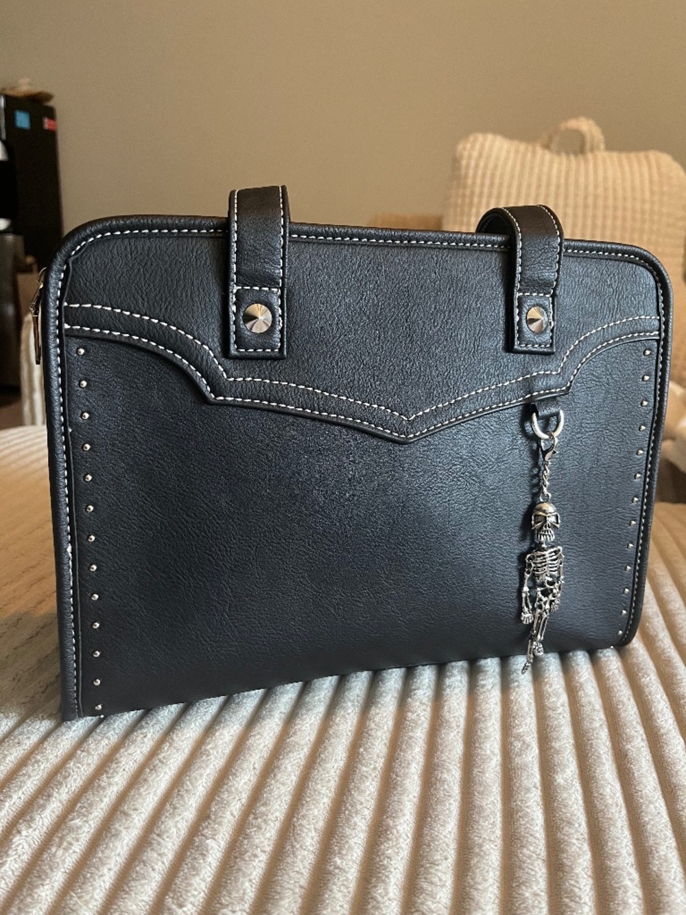 Gothic Western Social Collision Shoulder Bag